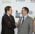 Bob Woodruff and John Oliver