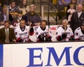 Bobby Orr, Guy LeFleur, Bryan Trottier, Johnny McKenzie & Don Cherry