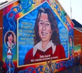 Bobby Sands Mural. Royalty Free Stock Photo