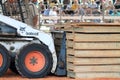 Bobcat tractor Royalty Free Stock Photo