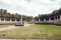 Boboli garden and Pitti Palace Royalty Free Stock Photo