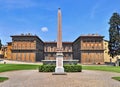 Boboli Gardens and Pitti Palace in Florence Italy Royalty Free Stock Photo