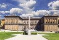 Boboli Gardens and Pitti Palace summer day in Florence Royalty Free Stock Photo