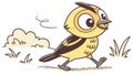 Bobolink bird sensitive runs lake vector