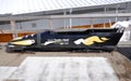 Bobsled in Lake Placid Olympic Sports Complex, USA Royalty Free Stock Photo