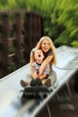 On the bobsled run