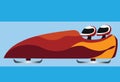 A Bobsleigh team Royalty Free Stock Photo
