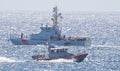 Florida`s Boca Raton Beach was the scene of a dramatic ocean search by the U.S. Coast Guard