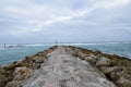 Boca Raton Inlet before the storm Royalty Free Stock Photo