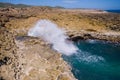 Boca shete national park curacao Royalty Free Stock Photo