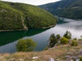Bocac artificial lake in the canyon of the river Vrbas