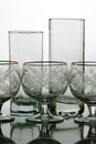 Bocal and wine glass Royalty Free Stock Photo