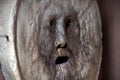 Bocca della Verita mouth of truth marble face in rome Royalty Free Stock Photo