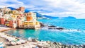 Boccadasse, a district of Genoa in Italy