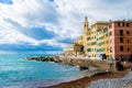 Boccadasse, a district of Genoa in Italy