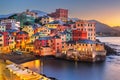 Boccadasse, Genoa, Italy at Dawn
