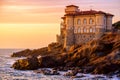 Boccale Castle on Tuscany coast