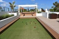 Bocce Ball Court Royalty Free Stock Photo