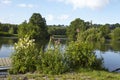 Bochum (Germany) - River Ruhr underneath the Castle Blankenstein