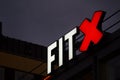 Bochum, North Rhine-Westphalia/germany - 02 11 18: fitx sports sign in bochum germany