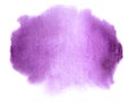 Bodacious purple watercolor background for design Royalty Free Stock Photo