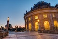 The Bode-Museum in Berlin at dawn Royalty Free Stock Photo