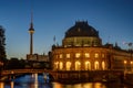 The Bode Museum in Berlin at dawn Royalty Free Stock Photo