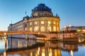 The Bode-Museum in Berlin at dawn Royalty Free Stock Photo