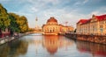 Bode Museum located on Museum Island, a UNESCO-designated World Royalty Free Stock Photo