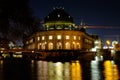 Bode Museum at night. Berlin, Germany - 29.11.2016.