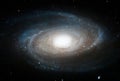 Bode`s Galaxy, M81, Spiral galaxy in the constellation Ursa Major Royalty Free Stock Photo