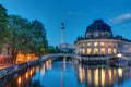 The Bodemuseum in Berlin at dawn