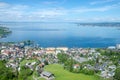 Bodensee from the nearby mountain