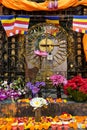 Shrine at Ratanaghara, the Jewel House, where the Buddha meditated on the Patthana Law of Dependent Origination