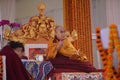 Holiness Dalai lama in Bodhgaya, India.