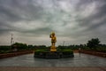 Bodhisattva Siddhartha in Lumbini Garden, Lumbini, Nepal Royalty Free Stock Photo