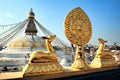 Bodhnath stupa Royalty Free Stock Photo