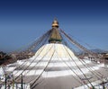 Bodhnath Stupa Royalty Free Stock Photo