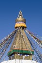 Bodhnath Stupa - Nepal Royalty Free Stock Photo