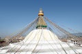Bodhnath Stupa - Nepal Royalty Free Stock Photo