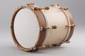 Bodhran Drum Beige Wood Frame Royalty Free Stock Photo