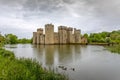 Bodiam Castle  East Sussex Royalty Free Stock Photo