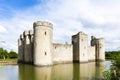 Bodiam Castle, East Sussex, England Royalty Free Stock Photo
