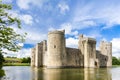 Bodiam Castle, East Sussex, England Royalty Free Stock Photo