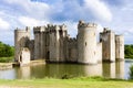 Bodiam Castle, East Sussex, England Royalty Free Stock Photo