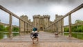 Bodiam Castle  East Sussex Royalty Free Stock Photo