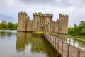 Bodiam Castle  East Sussex Royalty Free Stock Photo