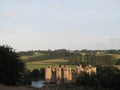 Bodiam Castle, East Sussex Royalty Free Stock Photo