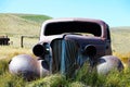 Bodie, CA, September 5, 2018: Rusty old Jalopy truck.