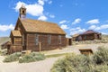 Bodie Ghost Town Church and Buildings, California, USA. Royalty Free Stock Photo